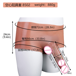 Strapon pour homme de 18 cm, culotte avec pénis creux portable, <span class=keywords><strong>harnais</strong></span> pour agrandir le pénis, manchon pour homme, jouets sexuels pour femme, <span class=keywords><strong>gay</strong></span> - Product Image 6