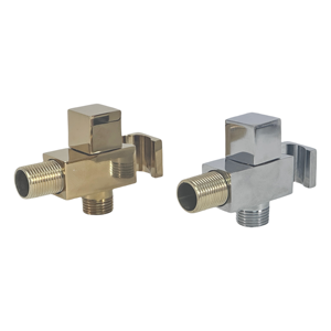 Zinc Chrome Bathroom Angle Valve Water Stop Square <strong>Handle</strong> Quick Open <strong>Toilet</strong> Handheld <strong>Bidet</strong> <strong>Sprayer</strong> <strong>Toilet</strong> Water Separator - Product Image 5