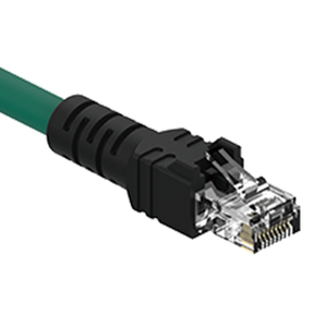 Cat5e 2x2x24 AWG xoắn cặp cáp Ethernet với đôi đầu M12 4-core nữ để RJ45 nam nối - Product Image 2