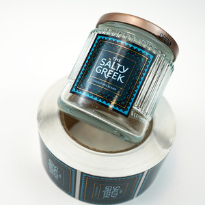 Pegamento fuerte Adhesivo personalizado a prueba <span class=keywords><strong>de</strong></span> aceite Condimentos Etiquetas <span class=keywords><strong>de</strong></span> alimentos Rollo Etiqueta <span class=keywords><strong>de</strong></span> embalaje Compre directamente del fabricante - Product Image 1