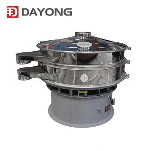 Machine de tamisage de pigments à finition miroir avec moteur vibrant vertical pour la transformation alimentaire et les poudres de compléments alimentaires - Product Image 1