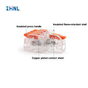 Connecteur électrique étanche en laiton ZHNL, connexion rapide, directement de l'usine, abordable, PCT-14, connecteurs de câbles rapides - Product Image 5