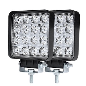ไฟสปอร์ตไลท์ LED 4 นิ้ว 48W รุ่นใหม่ 12V แสงสปอต สำหรับรถออฟโรด วานเกิล เชอโรกี เรือ รถพ่วง 4x4 SUV - Product Image 1