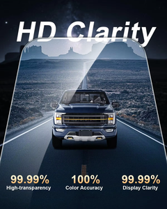 Protection d'écran en verre trempé HD Clarity 9H sur mesure, 2.5D, 0.33 mm, anti-traces de doigts, tactile sensible pour Volvo XC90 XC60 - Product Image 2