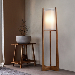 <span class=keywords><strong>BIFANG</strong></span> Wohnzimmer Schlafzimmer Arbeitszimmer Bett Neue Chinesische Kreative Persönlichkeit Stoff Hochwertige Stehlampe - Product Image 3