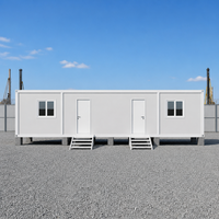 Maison conteneur chic de style industriel, unité modulaire préfabriquée, mini-maison portable, studio de jardin, ensemble d'unités préfabriquées