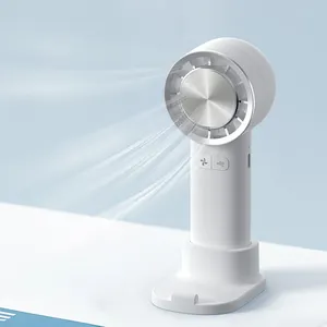 2024 Nieuwe Handheld Kleine Ventilator Ijs Ccooling Usb Mini Stille Draagbare Student Slaapzaal Buiten Ijskoelventilator