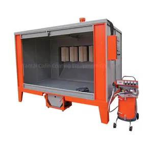 2022 Electrostatic Powder Coat Small Booth/coating Machine Factory