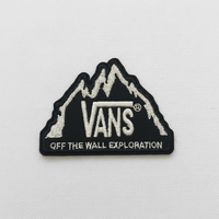 Patch brodé personnalisé en lettres tissées, thermocollant, pour sacs et étuis