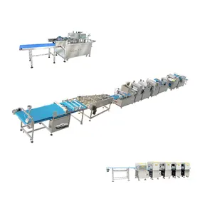 High Quality High Productivity Tongguan roujiamo Making Machine Line Roujiamo bread machine