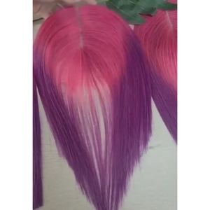 Cheveux raides bruts super doubles bon marché, trame machine, ombré blond avec racines foncées, blond clair, tendance du moment, lot, échantillon gratuit - Product Image 1