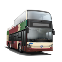 Bus électrique à deux étages ANKAI pour la ville, de 11 m à 13 m