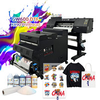 Imprimante DTF GWIN GW600 A2 60cm entièrement automatique pour films PET, encre CMYK+W multicolore, haute vitesse 10-11m²/h, 220V, garantie 1 an
