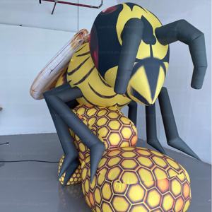 Ape gonfiabile del calabrone delle api regine delle api gonfiabili di promozione commerciale della pubblicità gigante - Product Image 5