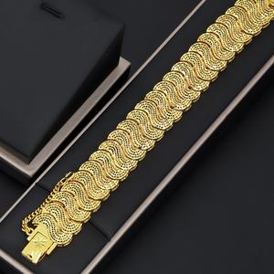 Jxx Fashion Jewelry Gold Bracelet Women's Jewelry 24k Gold Plated Brass Jewelry Women Chain - Product Image 4