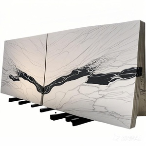 BOTON STONE - Prix de gros pour les marches d'escalier courbes en pierre naturelle, dalles de sol, dalles d'escalier en pierre blanche Panda - Product Image 2