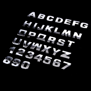 Emblema Impermeable para Guardabarros y Maletero, Adhesivo 3D con Logotipo Tricolor, Insignia Deportiva, Insignia M - Product Image 3