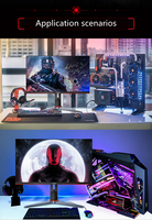 Weier affichage PC de bureau 24 pouces 27 pouces 165HZ 2K IPS écran ordinateur de jeu moniteurs incurvés