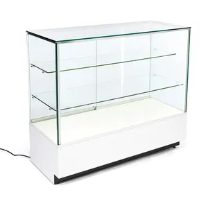 Excellent Quality Glass Display Cases Branding Custom Wholesale Display Glass Cabinets