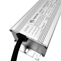 Convertisseur LED à tension constante 200W 24V 36V 48V Étanche IP67 Alimentation LED 24V Transformateur LED 100V-277V CA vers 24V 36V 48V CC