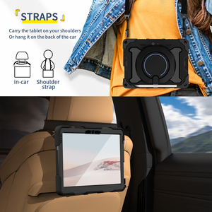 Bao gồm và các trường hợp cho máy tính bảng cho <span class=keywords><strong>Microsoft</strong></span> Bề mặt đi 1/2/3 lai tay dây đeo vai nhiệm vụ nặng nề gồ ghề bảo vệ máy tính bảng trường hợp - Product Image 6