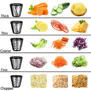 <span class=keywords><strong>Demaria</strong></span> Râpe à Fromage Râpe à Salade Haute Performance pour Râper à Fromage Trancheuse à Papaye Verte - Product Image 6