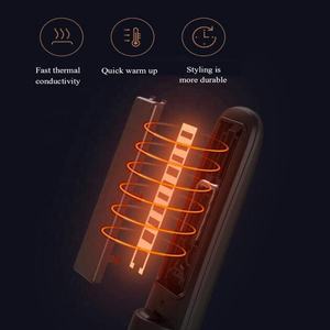 REBUNE إعادة 2073 مكواة فرد الشعر USB اللاسلكية البسيطة قابلة للشحن مكواة فرد الشعر - Product Image 4