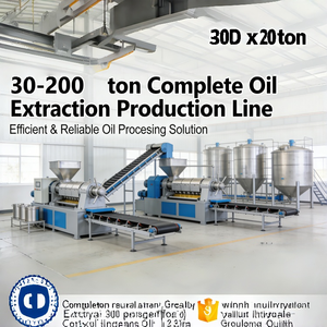 Ligne de production complète d'extraction d'huile de 30 à 200 tonnes/jour (Efficace et fiable) - Product Image 5