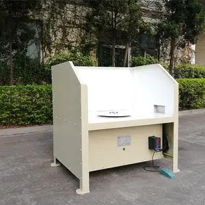 Plaster Molds Making And Trimming Machine Gypsum Mold Making Machine With Foot Switch