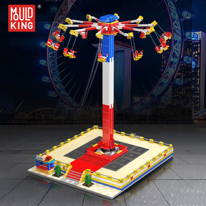 Moule King 11016 1581PCS Creative Serie RC Spinning Swing Chair Building Block Model Technical Educational Toy Festival Gift - Product Image 2
