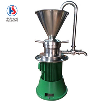 Broyeur colloïdal industriel en acier inoxydable, broyeurs colloïdaux, extraction de lait de souchet, pâte de haricots, machine à fabriquer du beurre de cacahuètes