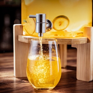 <span class=keywords><strong>Verre</strong></span> de <span class=keywords><strong>pichet</strong></span> de bière de seau de vin de Borosilicate d'accessoires de barre <span class=keywords><strong>avec</strong></span> le <span class=keywords><strong>robinet</strong></span> d'acier inoxydable - Product Image 6
