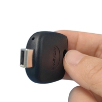 KEYDIY Tête de clé à transpondeur KD universelle pouvant installer différentes lames de clé et transpondeur à puce Coque de clé de voiture