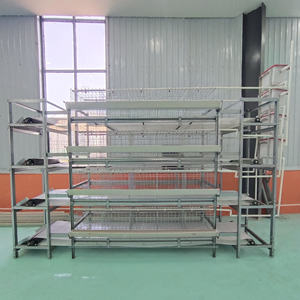 10000 katmanlı tavuk çiftlik kuş kafesi h-tipi el krank gübresi temizleme tavuk kafesi katmanlar için 160 tavuk kümes hayvancılığı - Product Image 1