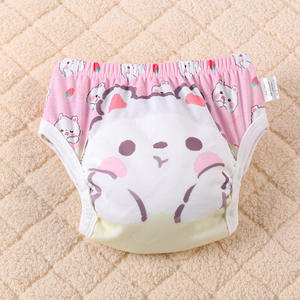 Pantalones de entrenamiento para orinal de bebé reutilizables impermeables de 6 capas, pantalones cortos infantiles, ropa interior, pañal de tela para bebé - Product Image 2