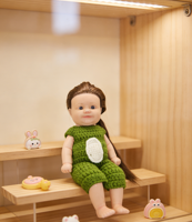 Poupées Reborn Princesse Réalistes et Adorables de 10 Pouces, Corps Entier, Ensemble de Mode, Poupées Nouveau-né Réalistes pour Filles et Garçons