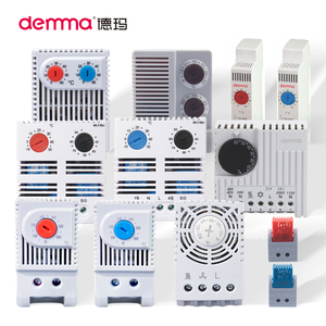 Termostato mecánico de gabinete normalmente cerrado 0-60 ° Interruptor de Temperatura de Refrigeración <span class=keywords><strong>C</strong></span> - Product Image 1