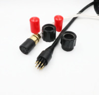 Câble étanche BH6 pour utilisation en haute mer, connecteur mâle-femelle, base en cuivre, anti-corrosion, résistance à la compression de 60 MPa