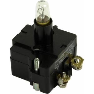 Eaton 10250T79 Bloc de lampe 30 mm, voyant lumineux incandescent 120 V, en plastique durable, indicateur de statut - Product Image 1