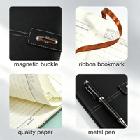 Ensemble cadeau d'entreprise haut de gamme en cuir PU avec impression ou gravure de logo personnalisé, gobelet isotherme en acier inoxydable et clé USB