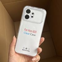 Étui de protection complet pour objectif d'appareil photo pour Honor 600 Smart 5G 600 Pro X6D X8D X7D X9D Coque de téléphone transparente en silicone TPU souple
