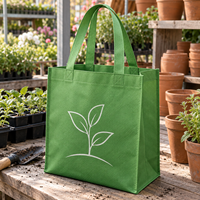 Sacs promotionnels en non-tissé PP 80 g/m² avec poignées pour fleuristes, logo imprimé, achat en gros, taille personnalisée