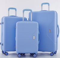Ensemble de valises trolley de luxe personnalisables en ABS, élégantes et abordables pour des voyages stylés