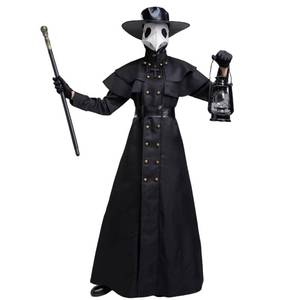 Disfraz de Doctor de la Peste Medieval Steampunk para Adultos, Disfraz de Hombre Pájaro con Pico de Cuervo para Halloween, Cosplay, Fiestas y Actuaciones en Escenario - Product Image 5