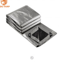 Bâche imperméable enduite de PE, résistante aux intempéries, 120 GSM, écologique, pour couverture de toit extérieur