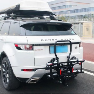 Soporte Universal Plegable para Remolque Cuadrado, <span class=keywords><strong>Doble</strong></span>, para Maletero Trasero de Coche, Portátil, para SUV, Sedán, Bicicleta - Product Image 2