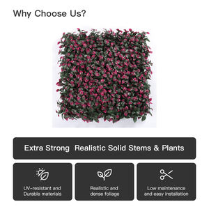 Gazon artificiel en plastique extérieur et intérieur pour la décoration d'intérieur de <span class=keywords><strong>buis</strong></span> de terrain de sport de jardin Durable et élégant - Product Image 2