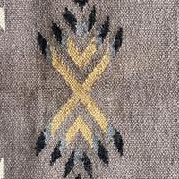 Tapis Kilim Moderne Abstrait Tissé à la Main en Laine, à Poil Plat, Lavable, pour Toutes Saisons, Idéal Salon, Chambre, Décoration Intérieure