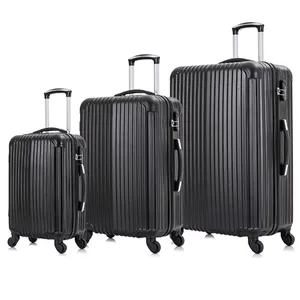 OMASKA यात्रा सामान valise थोक व्यापारी 2 टुकड़े एबीएस स्पिनर सूटकेस टिकाऊ सामान बैग मामलों
