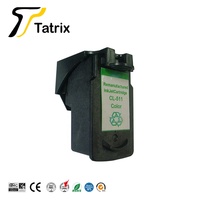 Tatrix PG-510 PG510 PG 510 CL-511 CL511 CL 511 المعاد تصنيعها نافثة للحبر الملون خرطوشة حبر لكانون PIXMA طابعة